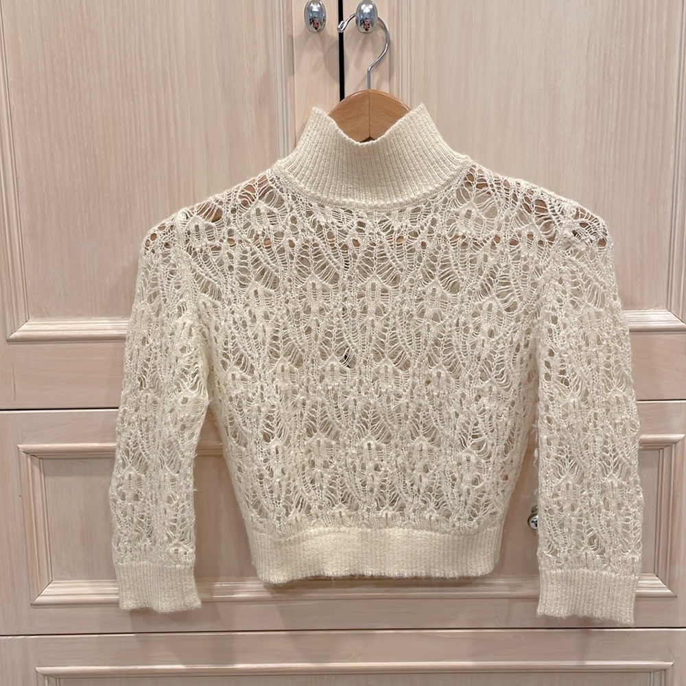 Catherine Malandrino Crop Sweater